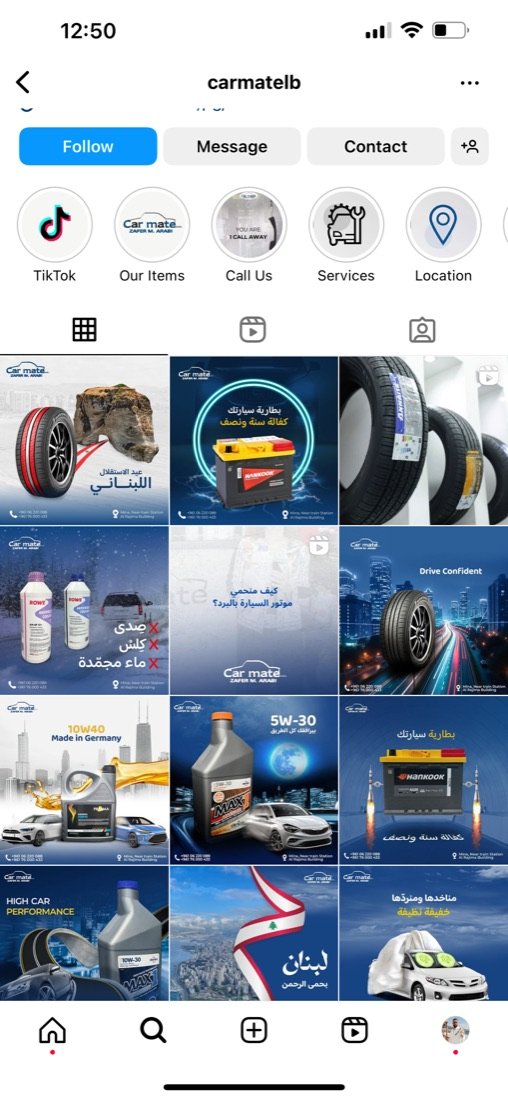CarMate — Social Media · Automotive by Cucdila